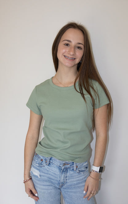 The Everyday Ribbed Tee